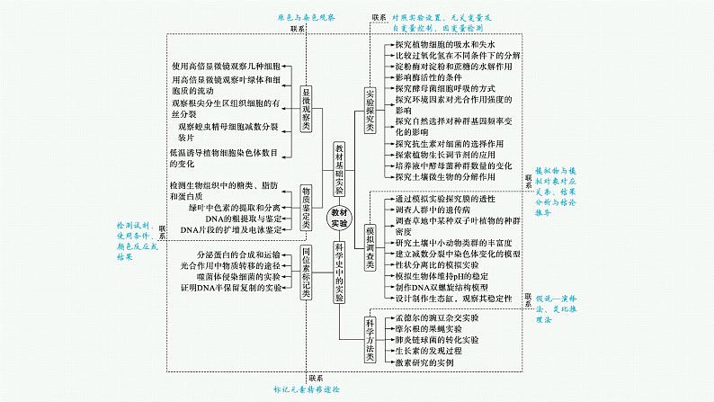 人教版新高考生物二轮复习课件--实验与探究04