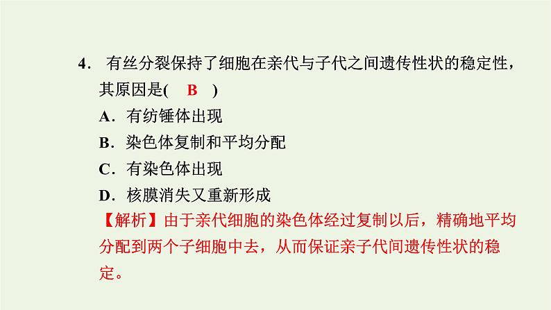 2021_2022学年新教材高中生物第四章细胞的生命历程素养检测卷课件浙科版必修第一册05