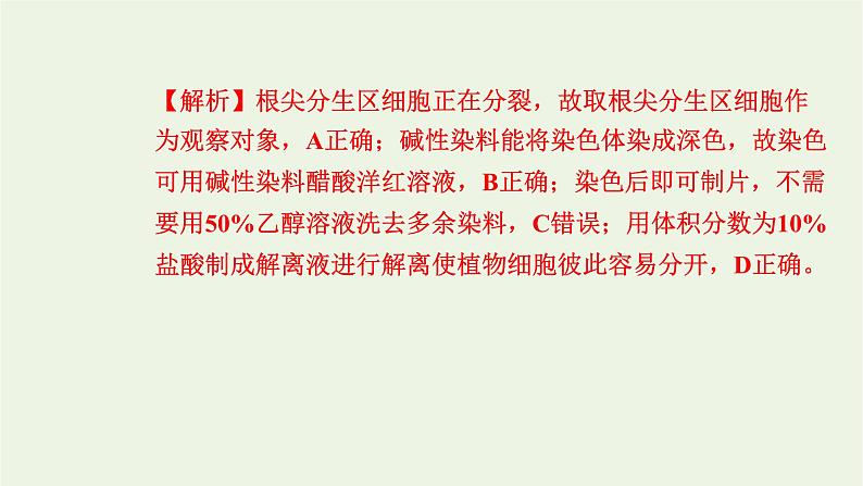 2021_2022学年新教材高中生物第四章细胞的生命历程素养检测卷课件浙科版必修第一册08