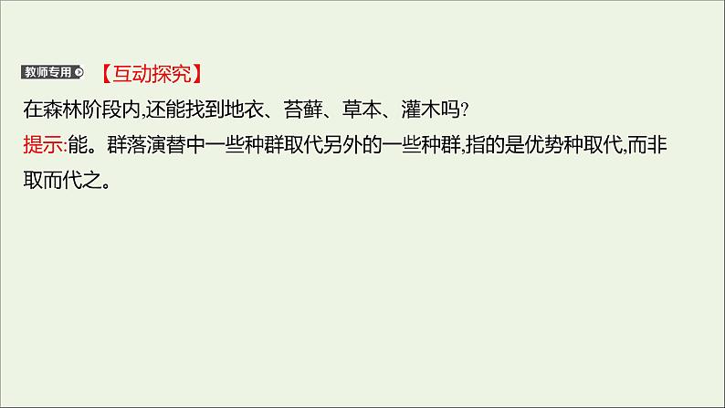 2021_2022学年新教材高中生物课时练7群落随时间变化有序地演替课件浙科版选择性必修208