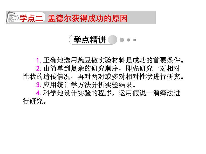 高中生物人教版必修2课件1.4 孟德尔的豌豆杂交实验（二）（共15张PPT）第4页