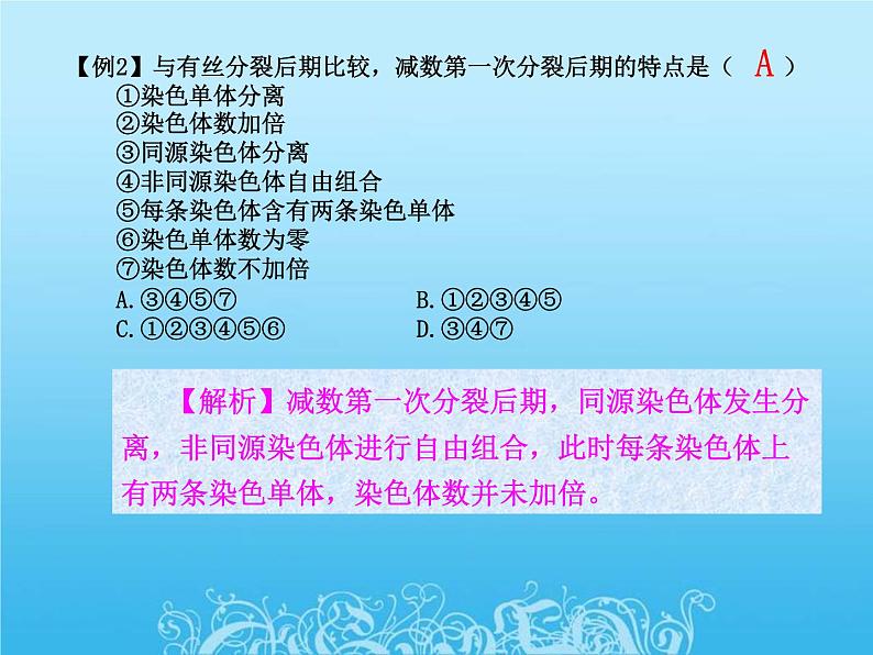 高中生物人教版必修2课件2.2 减数分裂（二）（共12张PPT）第5页