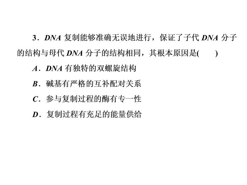 高中生物人教版必修二3-3DNA的复制课件PPT06