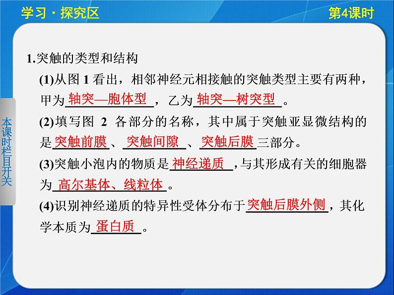 高中生物人教版必修3课件：2-4通过神经系统的调节(Ⅱ)第6页