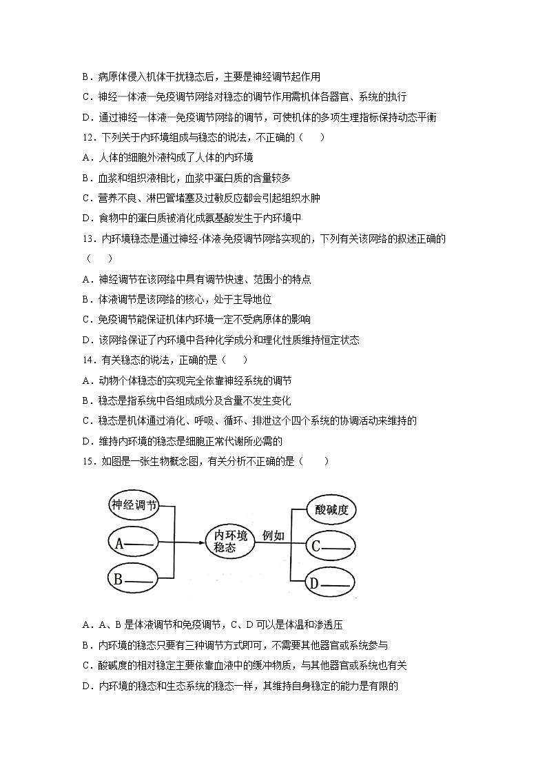 2021-2022学年河南省鲁山县第一高级中学高二10月月考生物试题含答案第3页