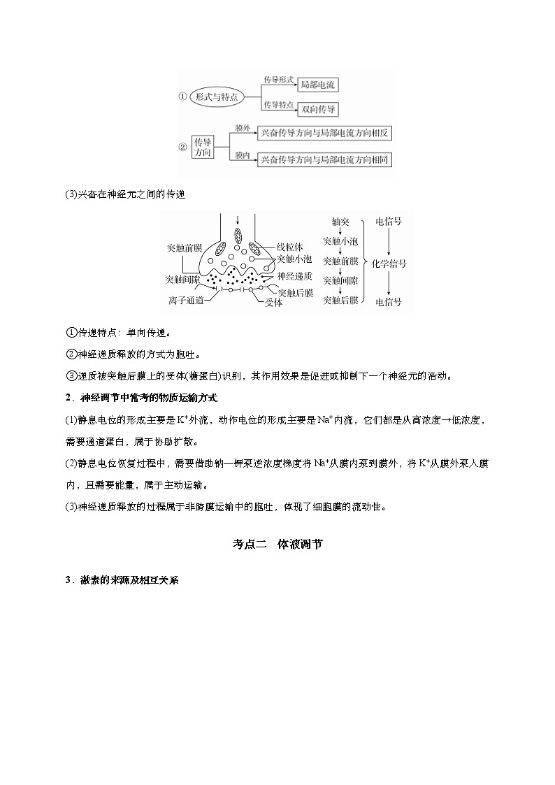 预测09 动物和人体生命活动的调节-【临门一脚】2022年高考生物三轮冲刺过关（解析版）第2页