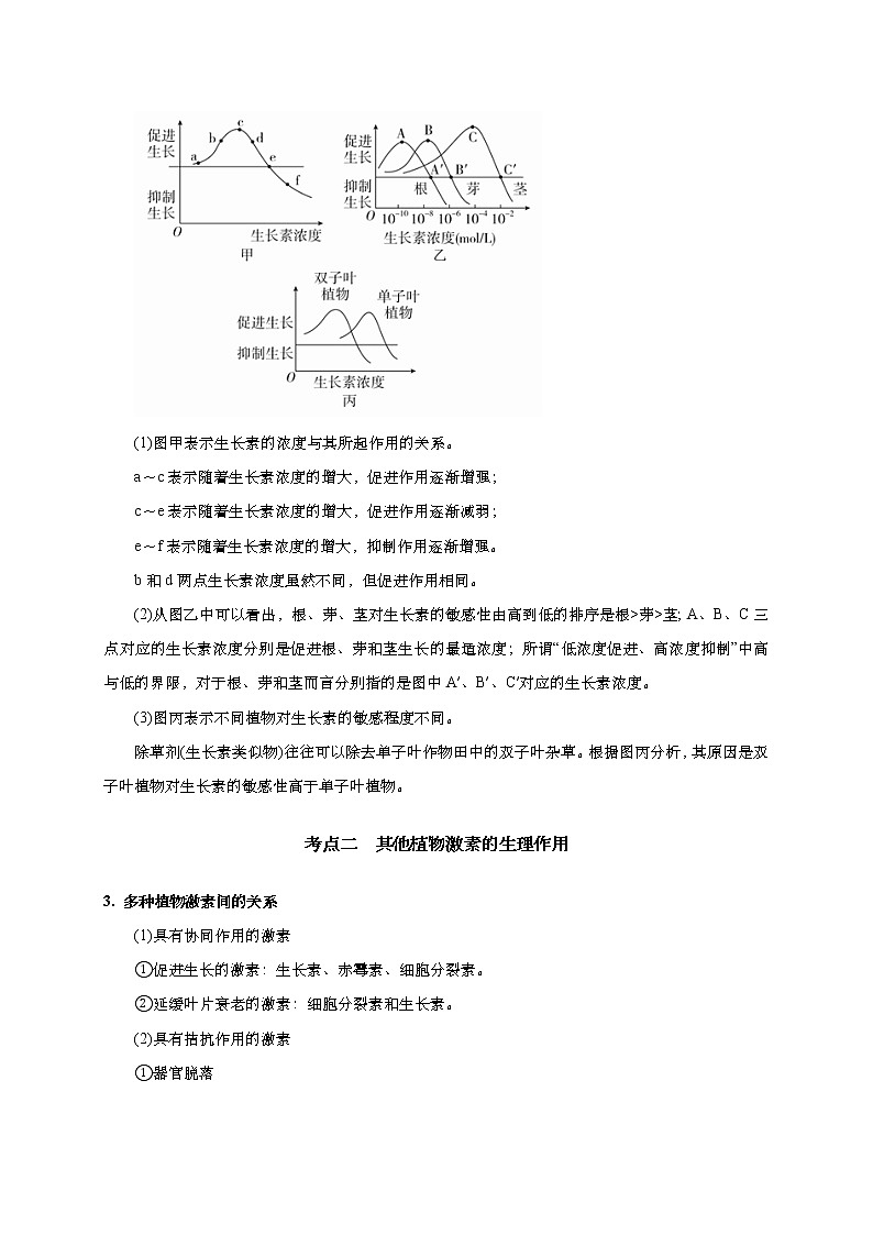 预测10 植物的激素调节-【临门一脚】2022年高考生物三轮冲刺过关（原卷版）第2页
