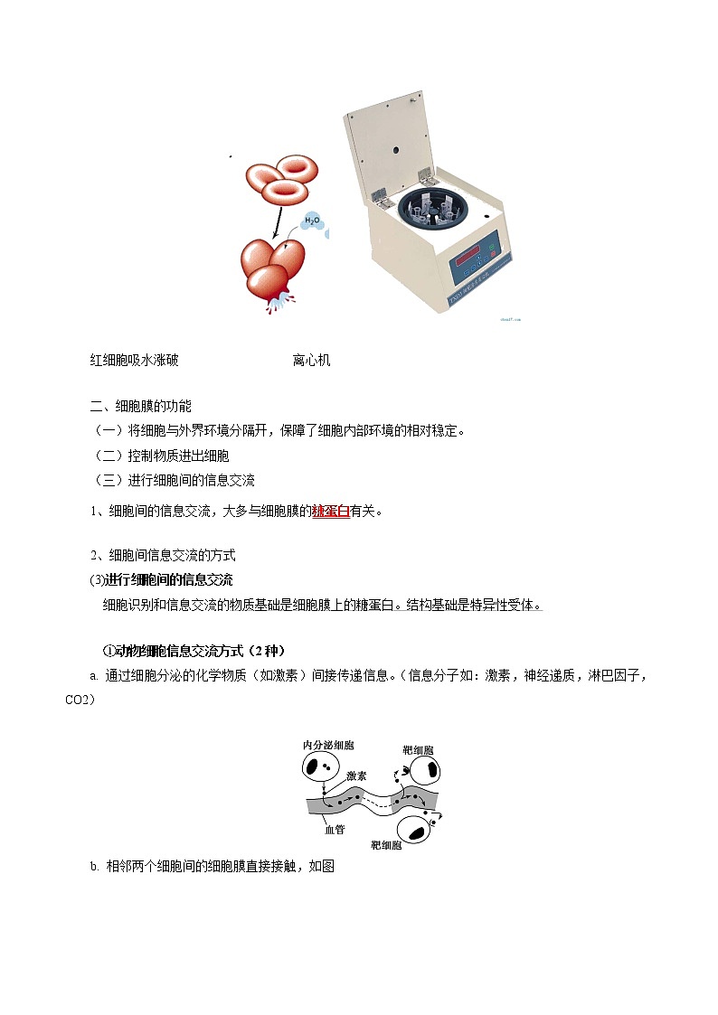 专题03 细胞的基本结构-2022年高考生物一轮复习知识点梳理与归纳第3页