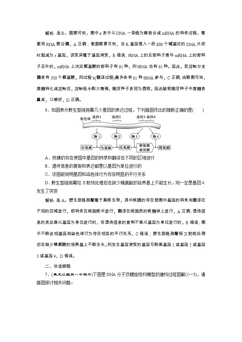 高考生物二轮习题：专题六　专题强化训练（含详解）第3页