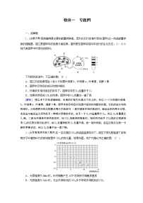 高考生物二轮复习精品练习：专题04《光合作用与呼吸作用》（含详解）