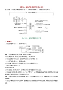 高考生物二轮复习核心考点冲刺专题09《植物的激素调节》（含详解）