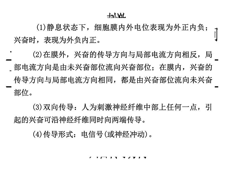 高考生物三轮考前重点突破：专题二动物和人体生命活动的调节（含答案）课件PPT第5页