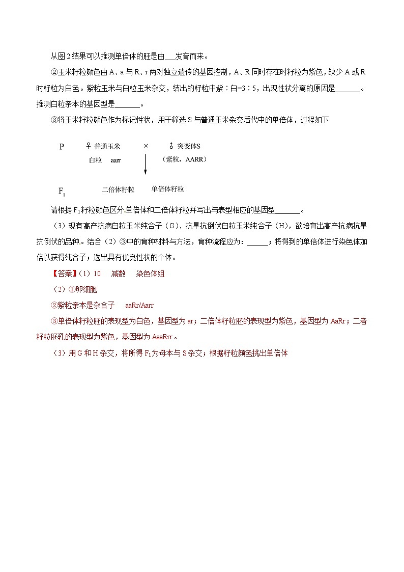 高考生物提分秘籍：专题08《变异、进化与育种》教学案（含答案）教案第3页