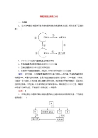 高考生物二轮复习跟踪强化训练08《基因的表达》(含详解)