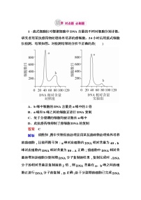 高考生物一轮对点训练：7-1 有丝分裂与无丝分裂 b Word版含解析