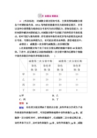 高考生物一轮对点训练：9-1 减数分裂与受精作用 a Word版含解析