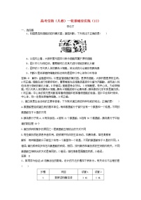 高考生物一轮复习基础夯实练10（含详解）