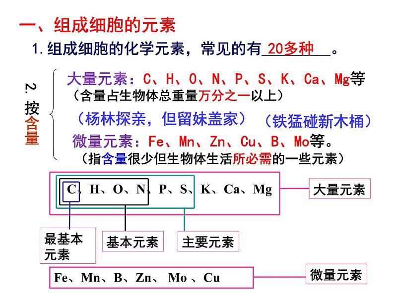 《第1节 细胞中的元素和化合物》课件206