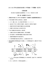 2021-2022学年山西省长治市第二中学校高一下学期第一次月考生物试卷含答案