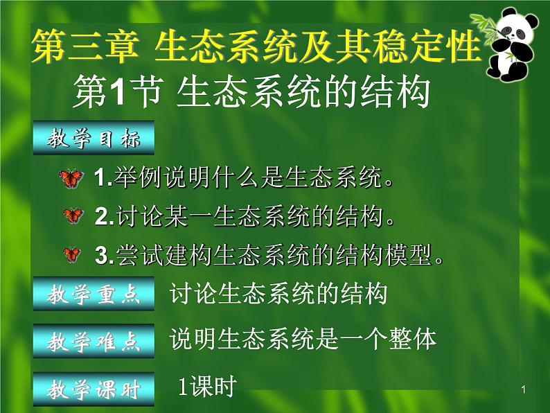 选修2 3.1 生态系统的结构课件PPT第1页