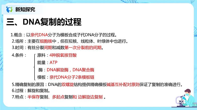 3.3《DNA的复制》课件PPT+教案07