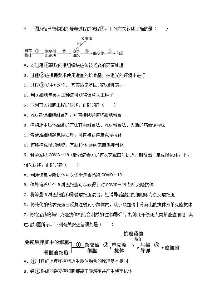 高二生物试题第2页