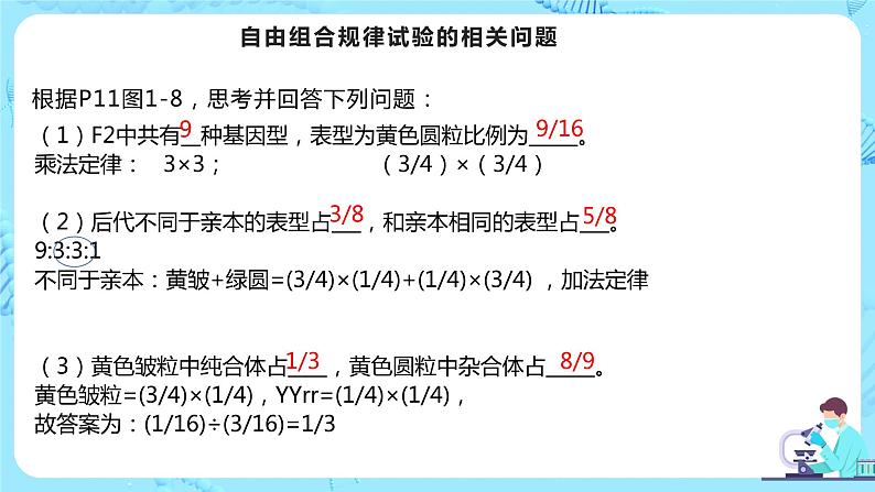 1.2《孟德尔的豌豆杂交实验（二）》课件（送教案+练习）08