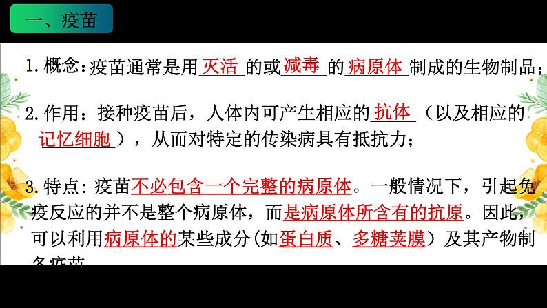 4.4免疫学的应用课件2021-2022学年高二上学期生物人教版选择性必修107