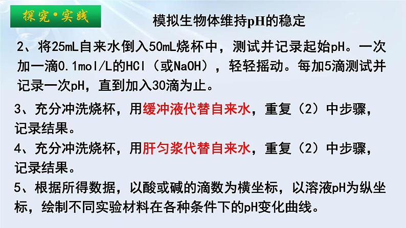 1.2内环境的稳态课件2021-2022学年高二上学期生物人教版选择性必修1第8页