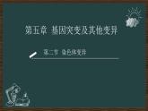 5.2染色体变异课件2021-2022学年高一下学期生物人教版必修2