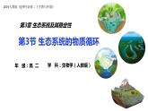 高中生物人教版（2019）选择性必修二3.3生态系统的物质循环（第一课时）课件