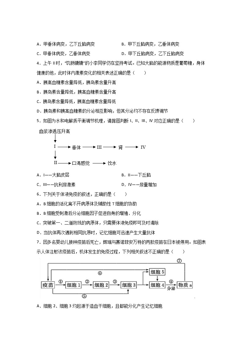 2021-2022学年河北武强中学高二上学期第三次月考生物试题含答案第2页