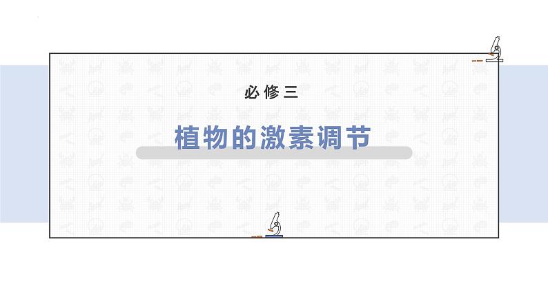 2022届高三生物二轮复习课件：专题十一植物的激素调节第1页