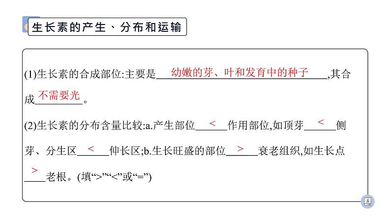 2022届高三生物二轮复习课件：专题十一植物的激素调节第5页