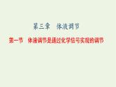 2022年新教材高中生物第三章体液调节第一节体液调节是通过化学信号实现的调节课件浙科版选择性必修1