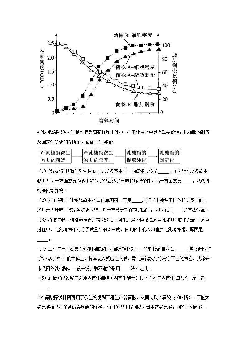 第37题 生物技术实践——【新课标全国卷】2022届高考生物三轮复习考点题号一对一第3页