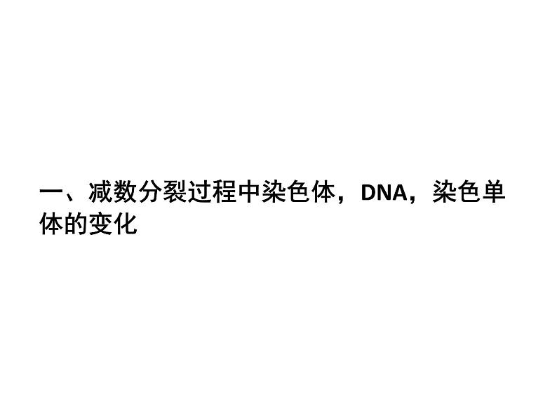 2.1减数分裂和受精作用（第三课时）（DNA、染色体、染色单体的数量变化和受精作用）课件PPT第6页