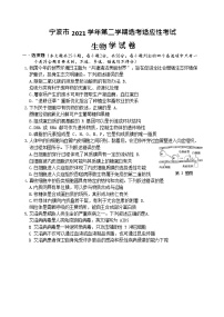 2022届浙江省宁波市高三下学期4月二模考试生物试题word版含答案