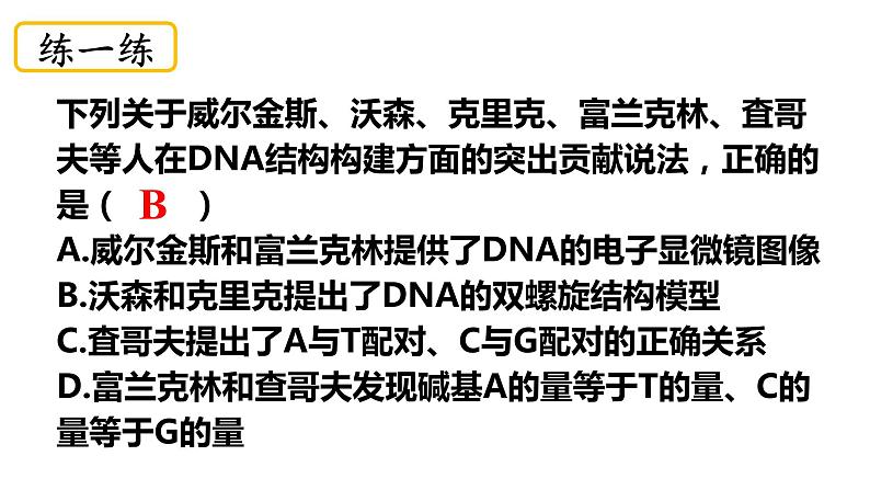 3.2DNA的结构课件-2021-2022学年高一下学期生物人教版（2019）必修2第5页