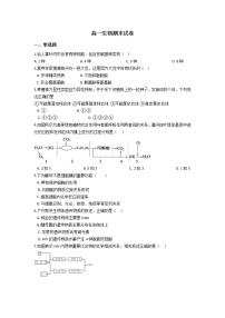 2021云南省马关县一中校高一下学期期末考试生物试题含答案