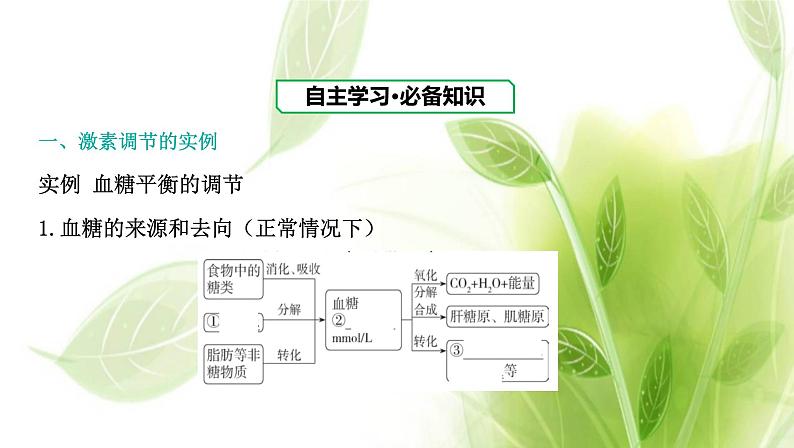 新人教版高中生物选择性必修第一册第3章体液调节第2节激素调节的过程课件第3页