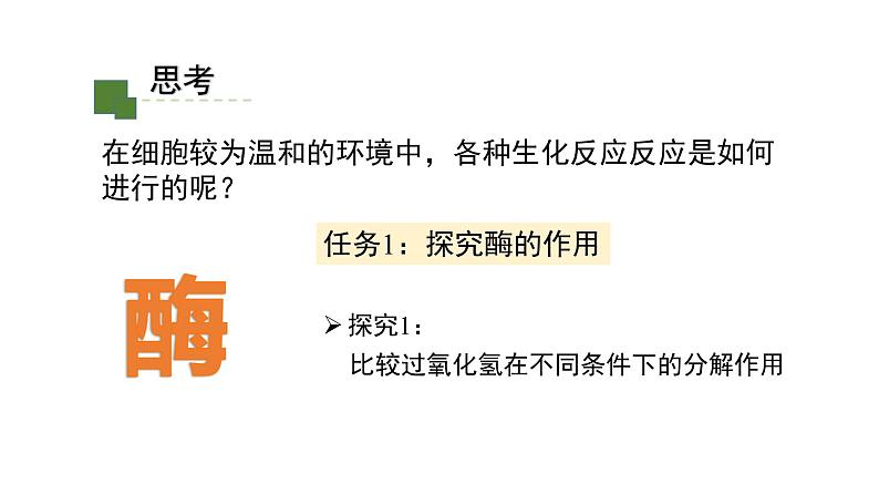 5.1.1降低化学反应活化能的酶课件2021-2022学年高一上学期生物人教版必修108