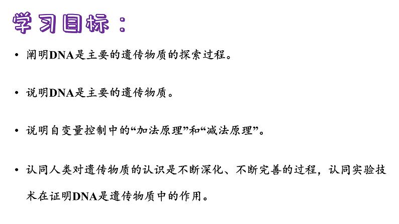 2021-2022学年高一下学期生物人教版必修二 3.1 DNA是主要的遗传物质课件（31张PPT)第2页