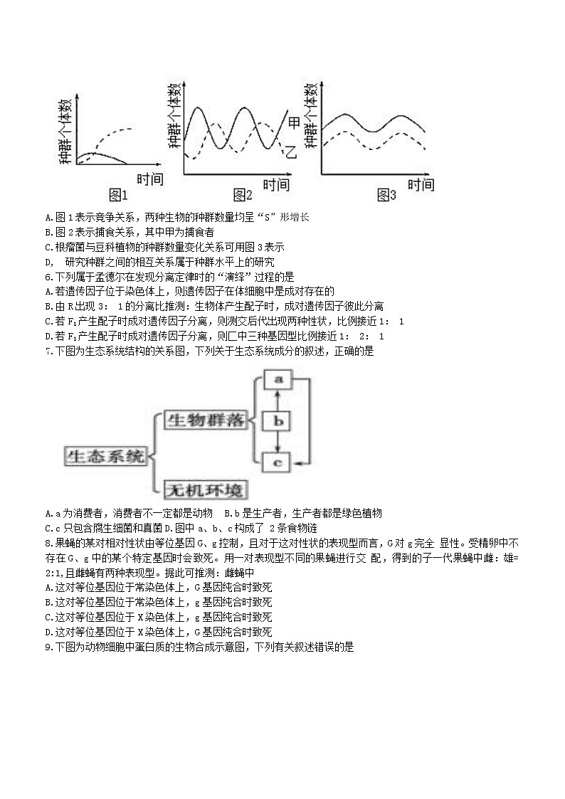2022宜昌夷陵中学高二下学期诊断性检测生物试题（无答案）02