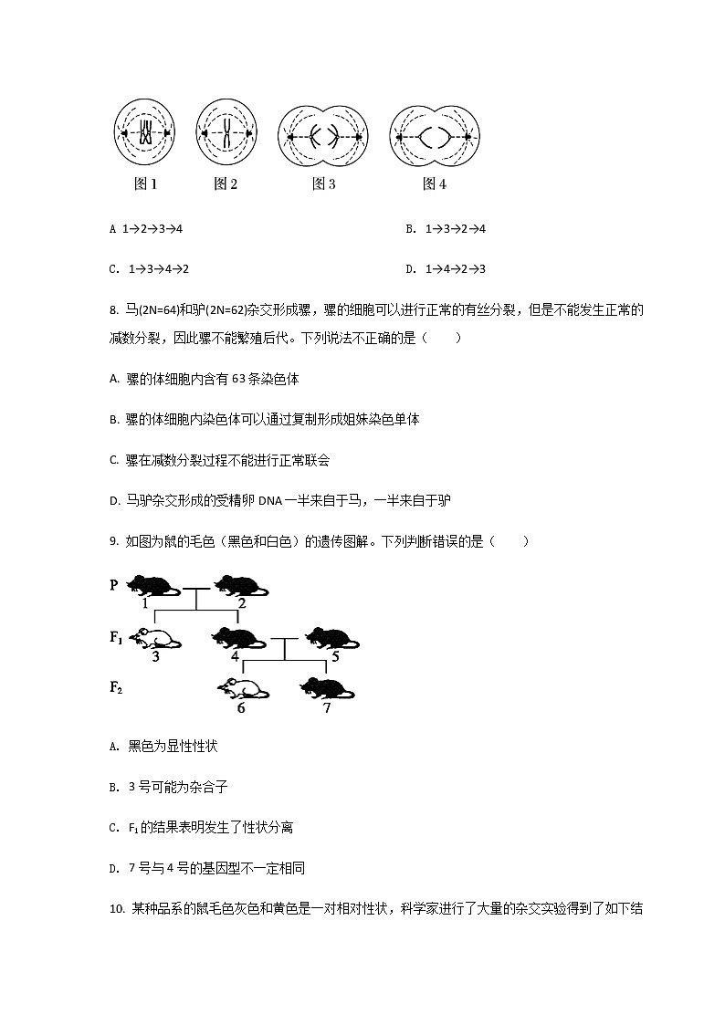 2021-2022学年江苏省扬州市邗江区高一下学期期中考试生物试卷含答案03