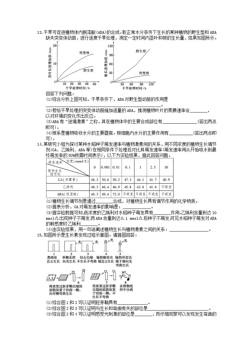 2023年高考生物一轮复习课时练28《植物的激素调节》(含答案)第3页