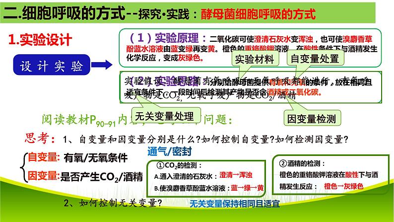 5.3 细胞呼吸的原理和应用（第一课时） 课件-2021-2022学年人教版（2019）高一生物必修一第8页