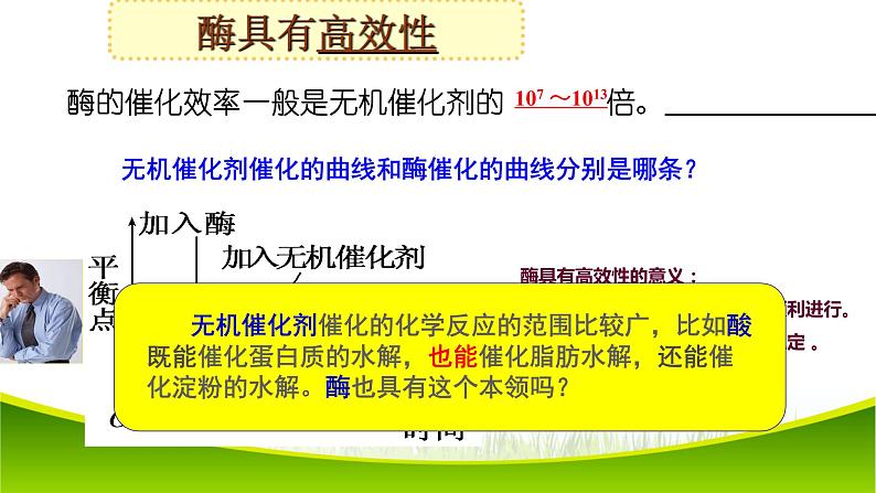 5.1 降低化学反应活化能的酶 第二课时 课件-2021-2022学年人教版（2019）高一生物必修一07