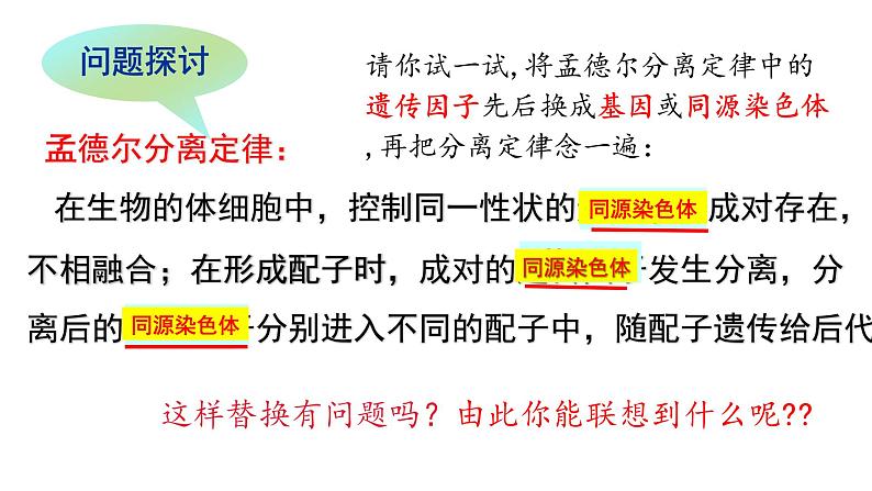 2.2 基因在染色体上 课件【新教材】2020-2021学年高一生物人教版（2019）必修二第2页