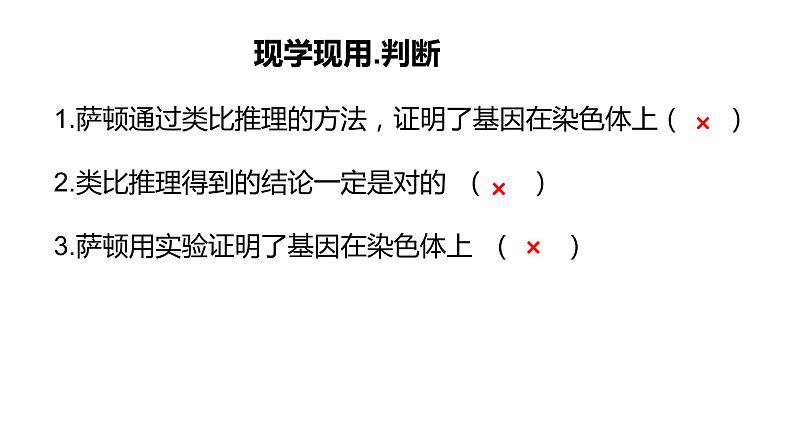 2.2 基因在染色体上 课件【新教材】2020-2021学年高一生物人教版（2019）必修二第6页